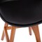 Flash Furniture 27 Inch Black Plastic and LeatherSoft Barstools, PK 2 CH-210925-7-BK-GG - alternate 6